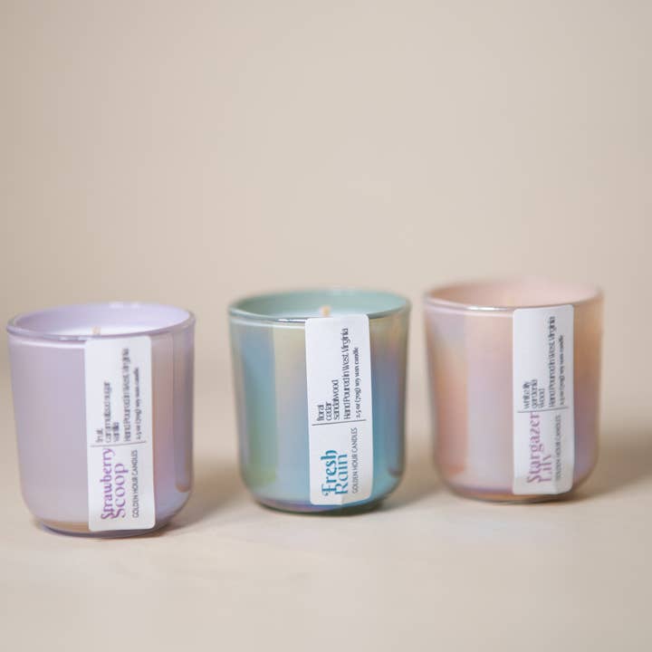 Spring Showers - Mini Candle Trio Gift Set for wholesale by Woods & Spice