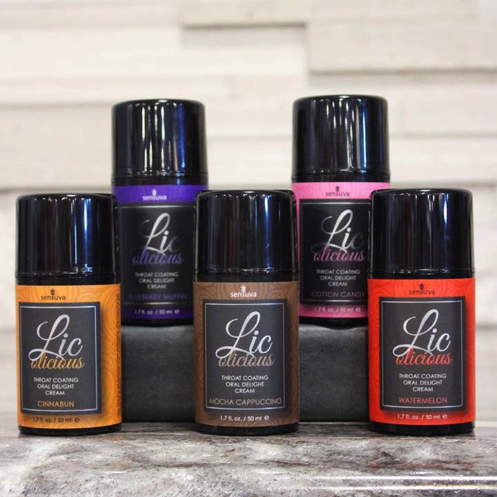 Sensuva - Wholesale Personal Lubricant - Lic-o-licious Oral Delight Cream - Cotton Candy1