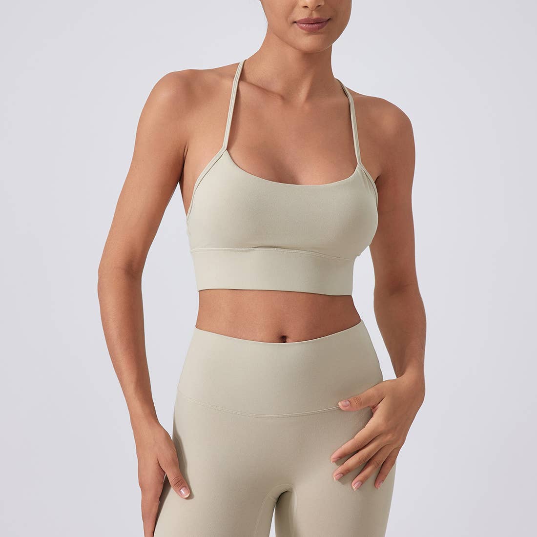 Sodalemon – Sutiã desportivo - Mulher por atacado – Top de Yoga Feminino com Bojo, Costas em Y e Tecido Elástico Respirável21