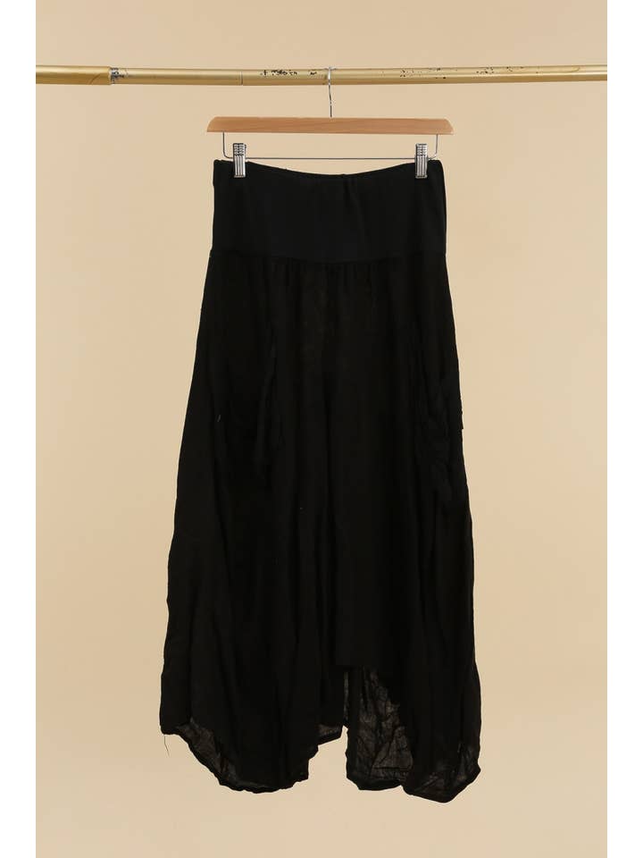 la maison des fibres naturelles – wholesale Kjol - Dam – Linnekjol i storlek One Size (US 12-16, UK 8-12, EU 40-44)9