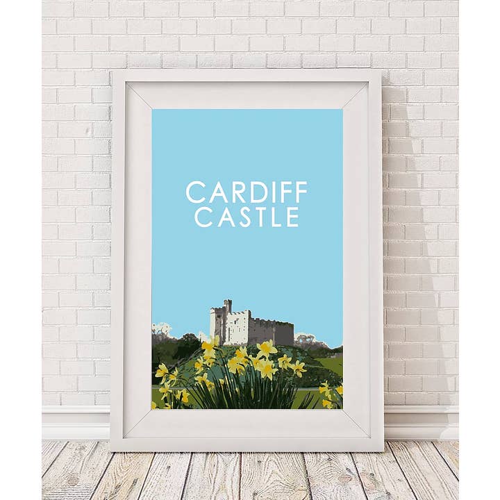 Cardiff Castle for wholesale by Travel Prints Wales