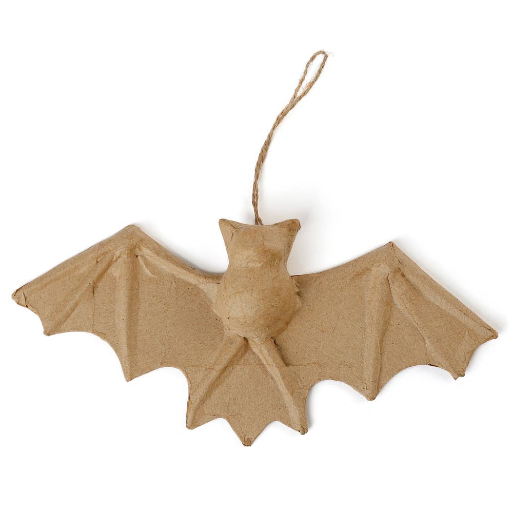 Factory Direct Craft - Vendita all'ingrosso Cartapesta - Pipistrello di Halloween in cartapesta preconfezionato e non finito - 21,5 cm x 10 cm4