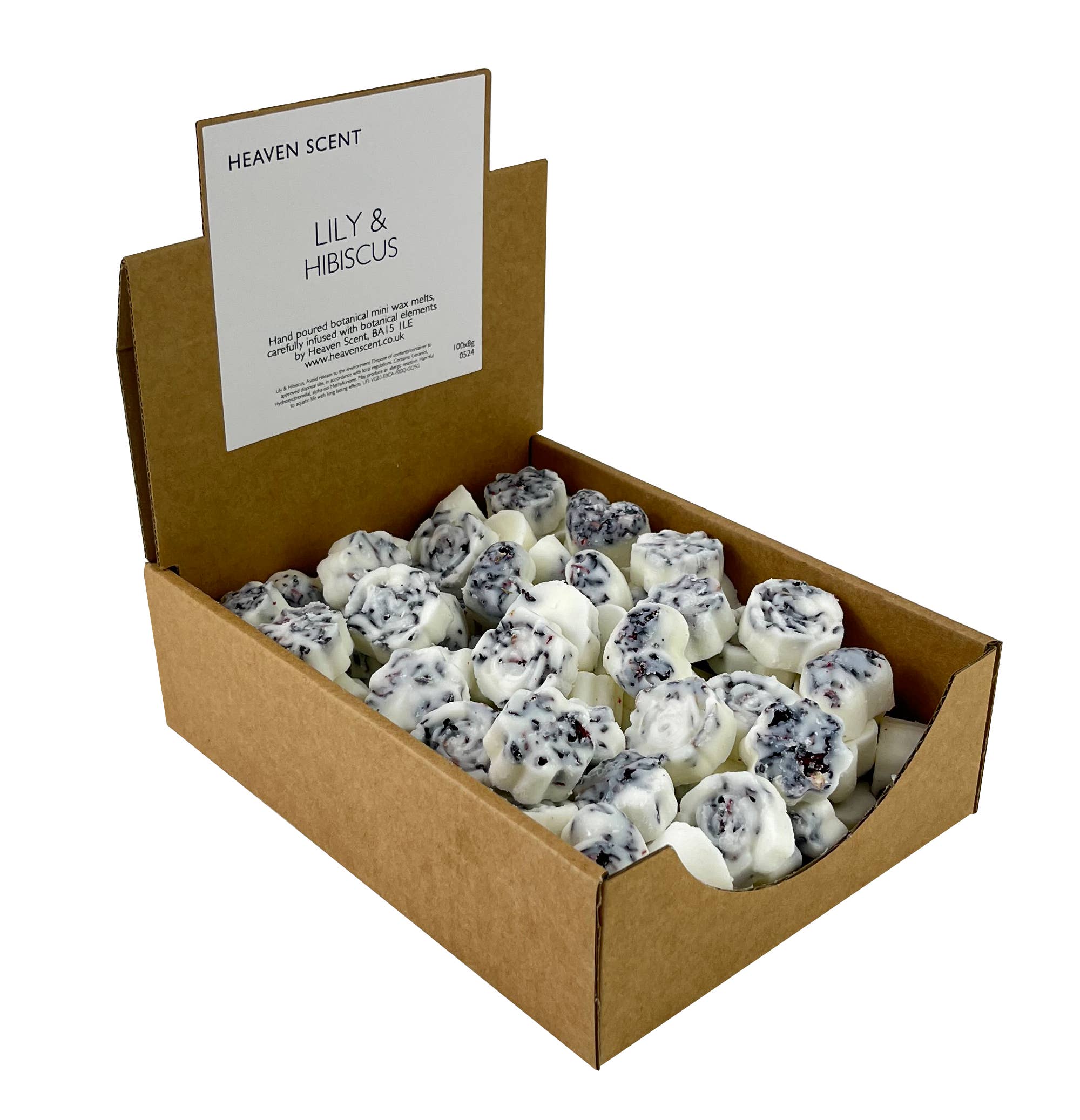 Heaven Scent Incense Ltd - Wholesale Wax Melt - Botanical Mini Wax Melts 600g Box - approx 1006