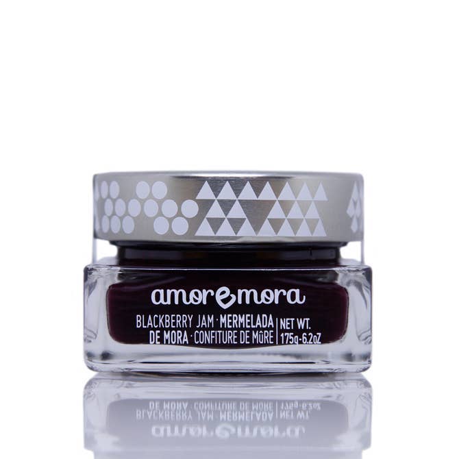 Organic artisanal blackberry jam 85% fruit - 175g for wholesale by LoRUSSo