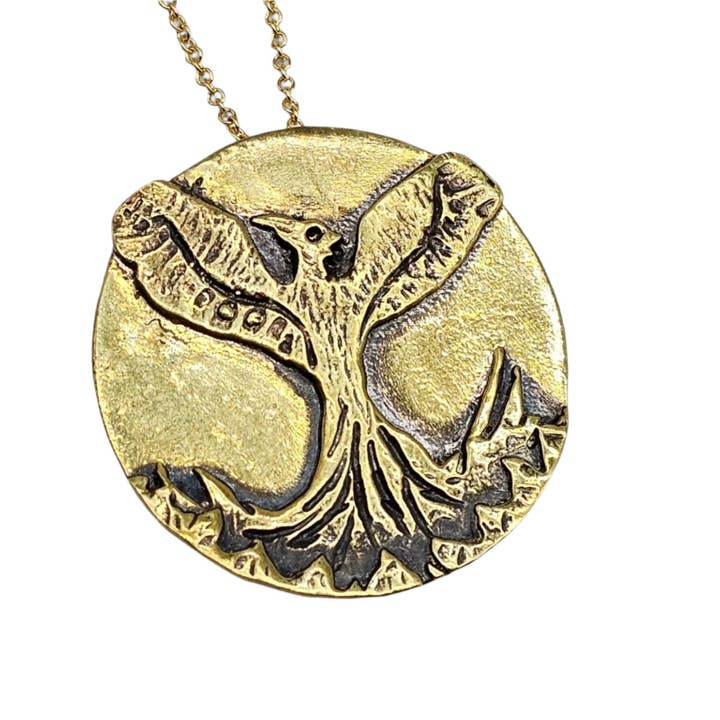 Phoenix Pendant for wholesale by Jaclyn Nicole