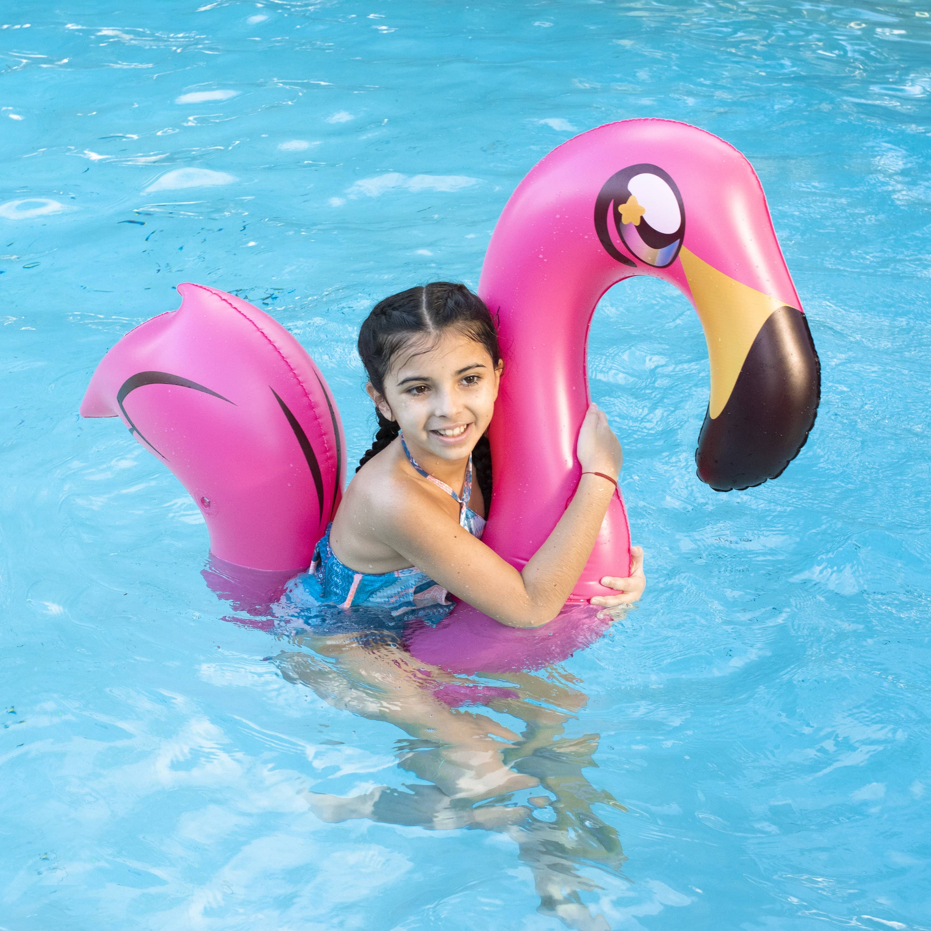 PoolCandy - Vente Jeu gonflable - PoolCandy Flamant Rose Bouée Noodle1