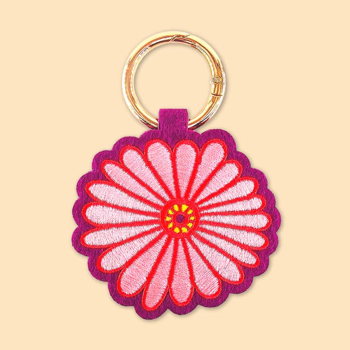 Flower Keychain - Bag Charm- Eco-friendly for wholesale by wowgoods