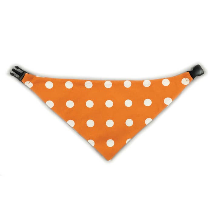 Uptown Pups - Wholesale Pet Bandana - Dog - Uptown Pups Reversible Bandana - Orange