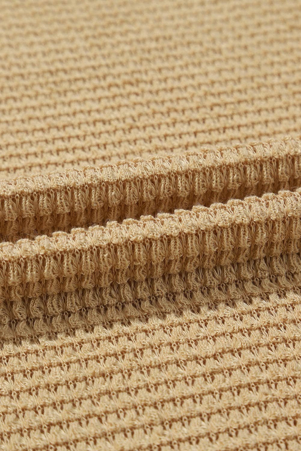 Lovesoft - Venta al por mayor Túnica - Mujer - Top extragrande de punto gofrado con aberturas altas25