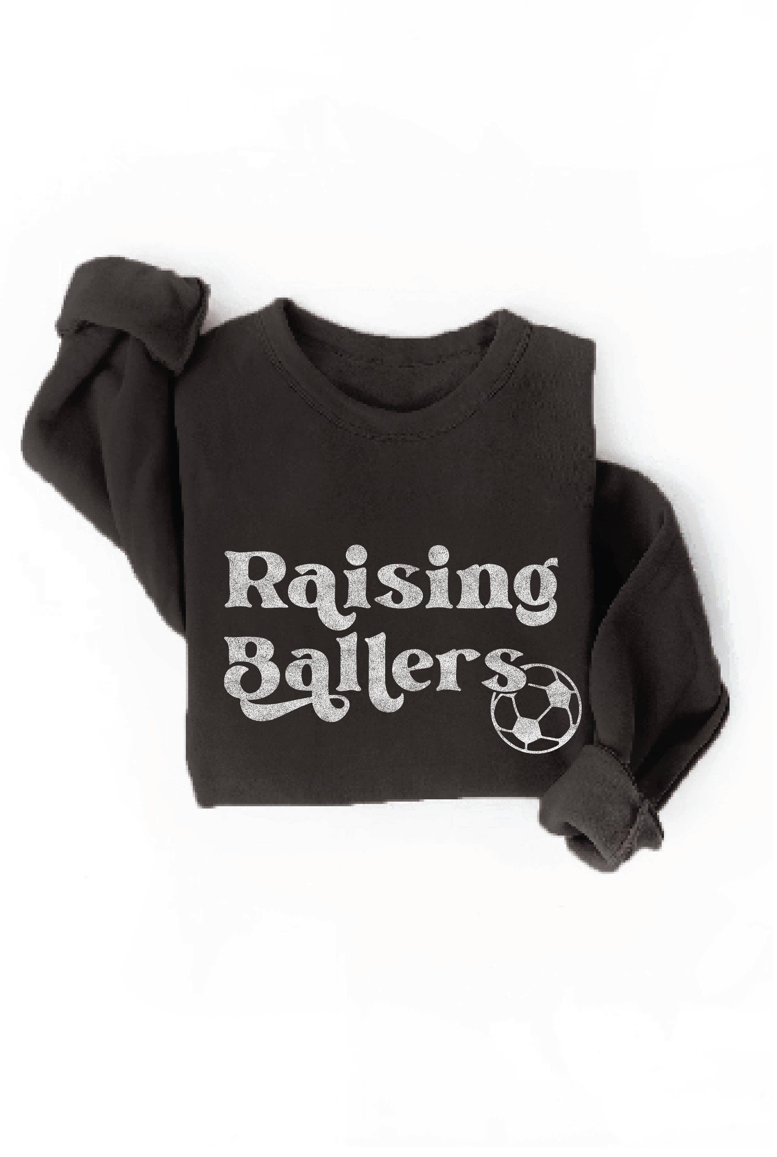 OAT COLLECTIVE - Wholesale Graphic Sweatshirt - Women's - RAISING BALLERS SOCCER Graphic Sweatshirt0