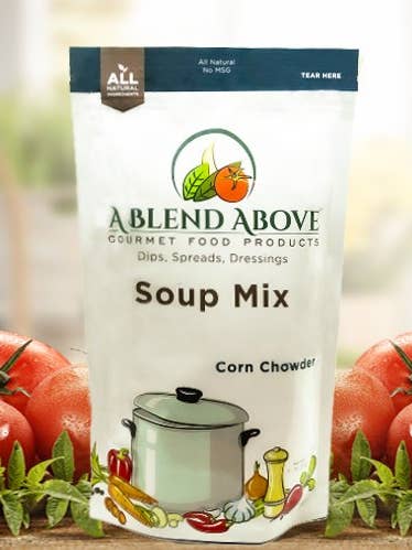 Corn Chowder Soup Mix for wholesale by A Blend Above