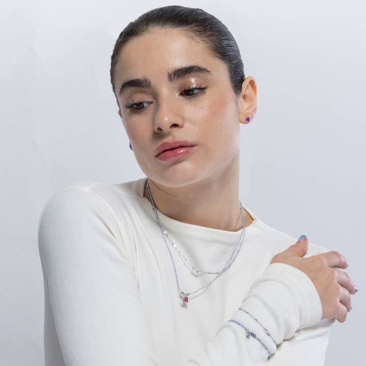 Luxenter - Wholesale Choker/Collar - Collar Luxenter de Plata de Ley 925 y Circonita Brillante acabado en rodio - Ubri2