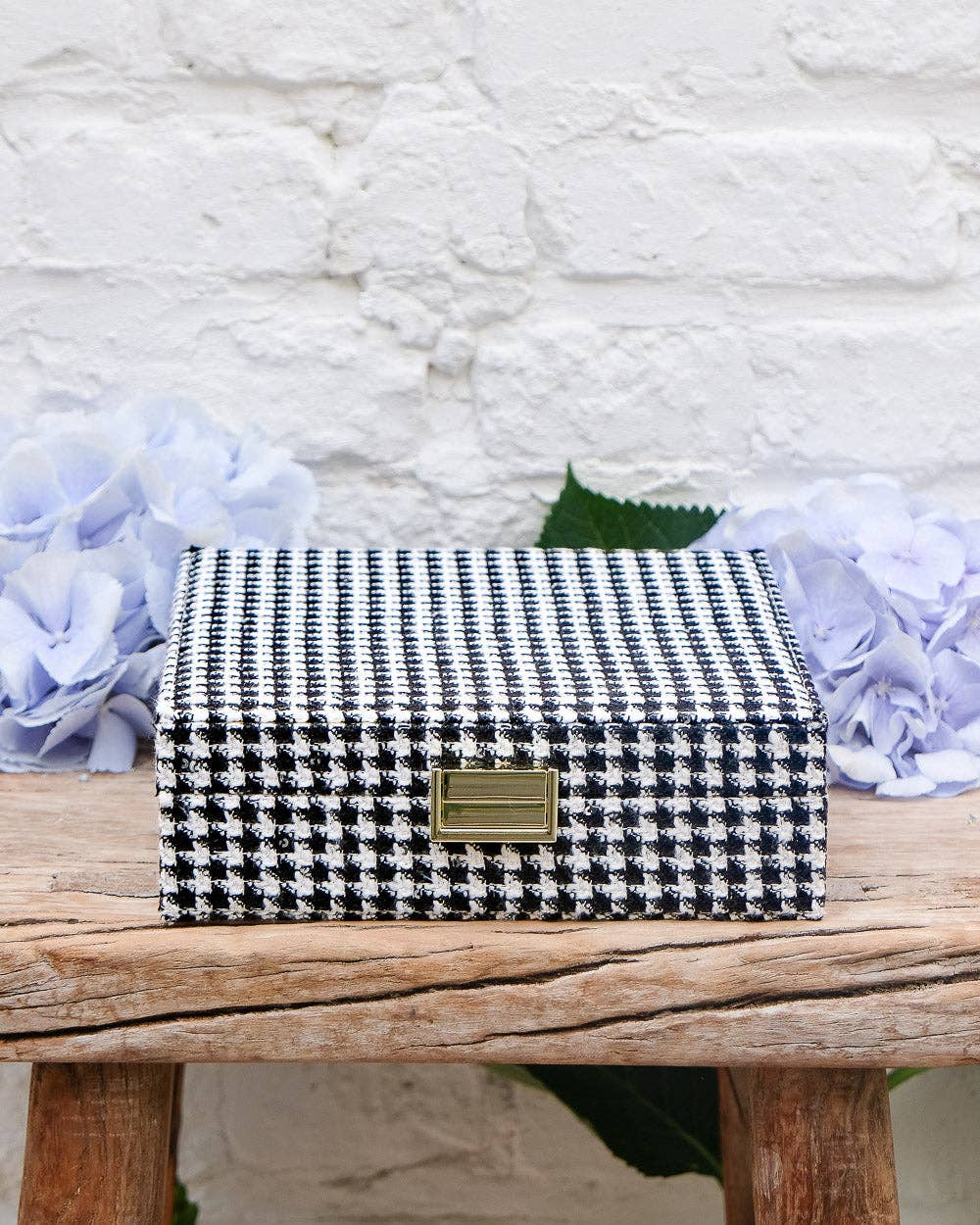 Maison Scarlett - Wholesale Jewelry Box/Organizer - Anne houndstooth jewelry box11