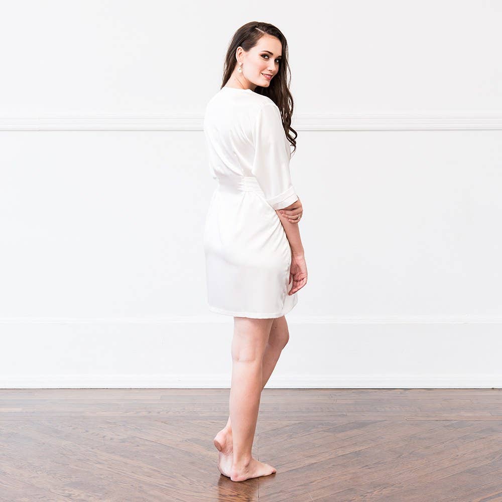 Weddingstar Inc. - Wholesale Badjas - Dames - Dames satin badjas met zakken - 15 kleuren21