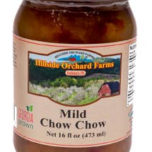Mild Chow Chow for wholesale by Hillside Orchard Farms