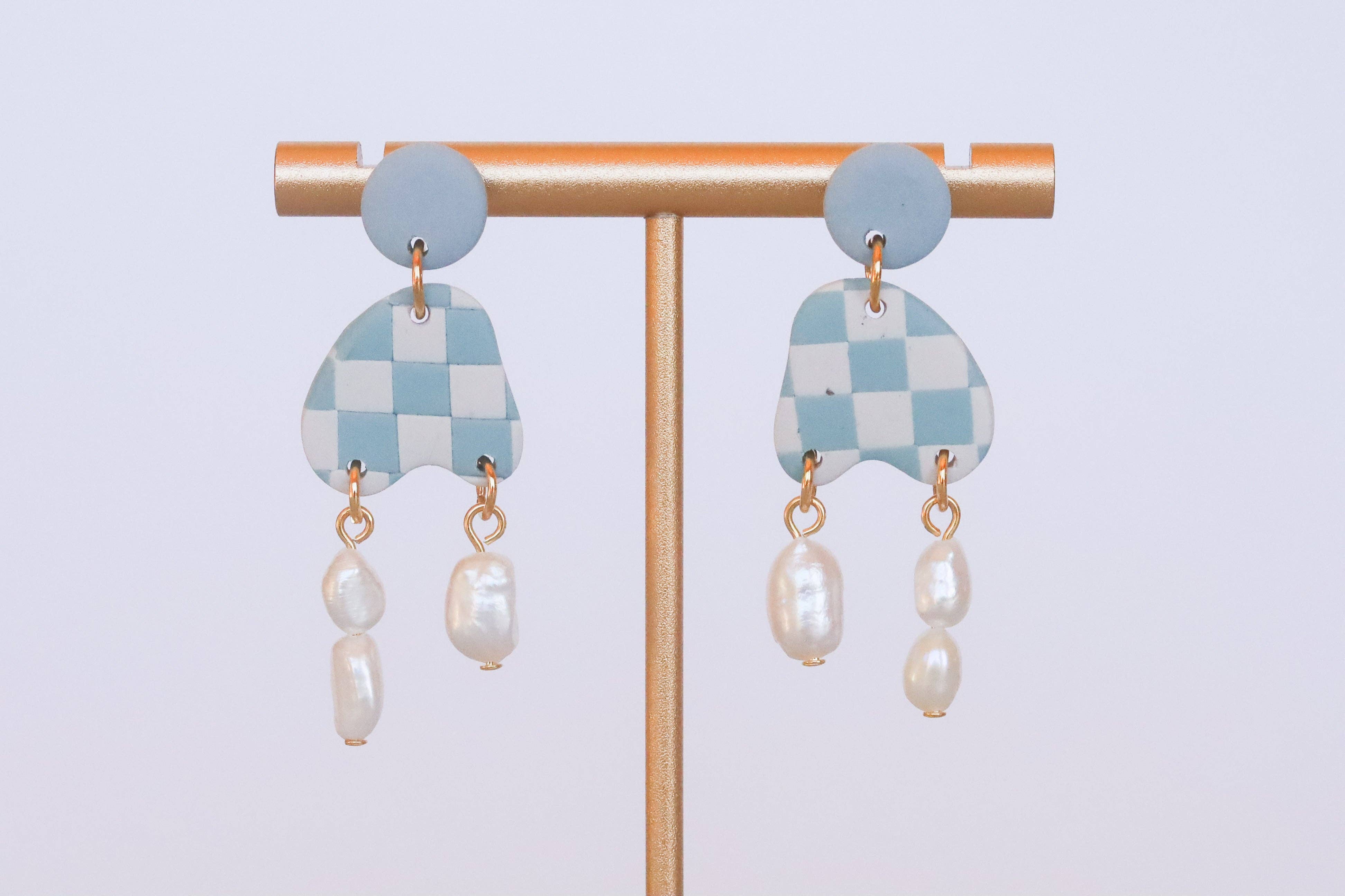 Rainbow's Clay - Wholesale Dangle Earrings - Pearl Drops2