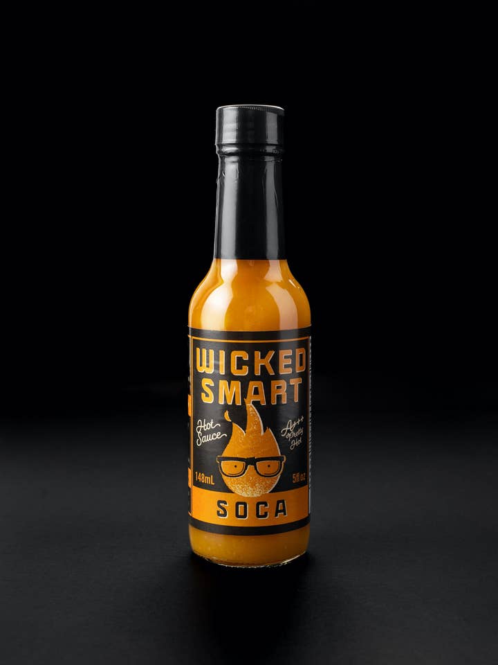 SOCA for wholesale by Wicked Smart Hot Sauce