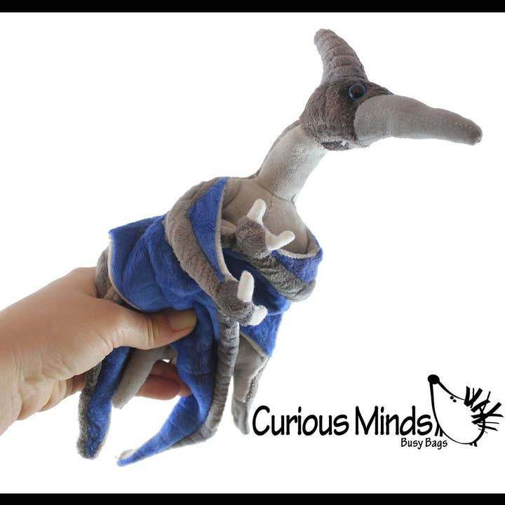 Curious Minds Toys - Wholesale Stuffed/Plush Toy - Kids & Baby - 1 Large Posable Pterodactyl Dino Plush Stuffed Animals- Ador3