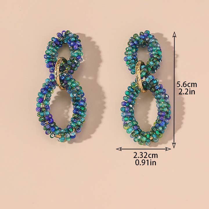 Blossom bijoux - Wholesale Dangle Earrings - Stud earrings 25AHBOL0234