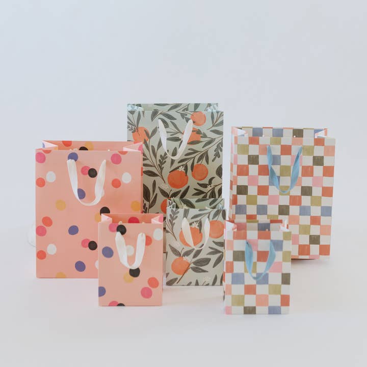 Ramona & Ruth - Wholesale Gift Bag - Check Gift Bag1