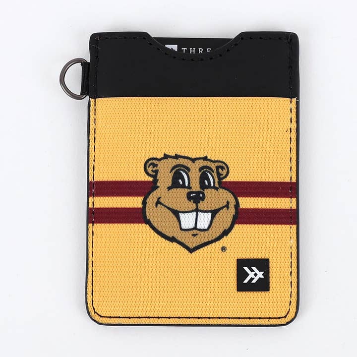 Multi Color Minnesota Gold Gopher Vertical Wallet for wholesale on Faire0