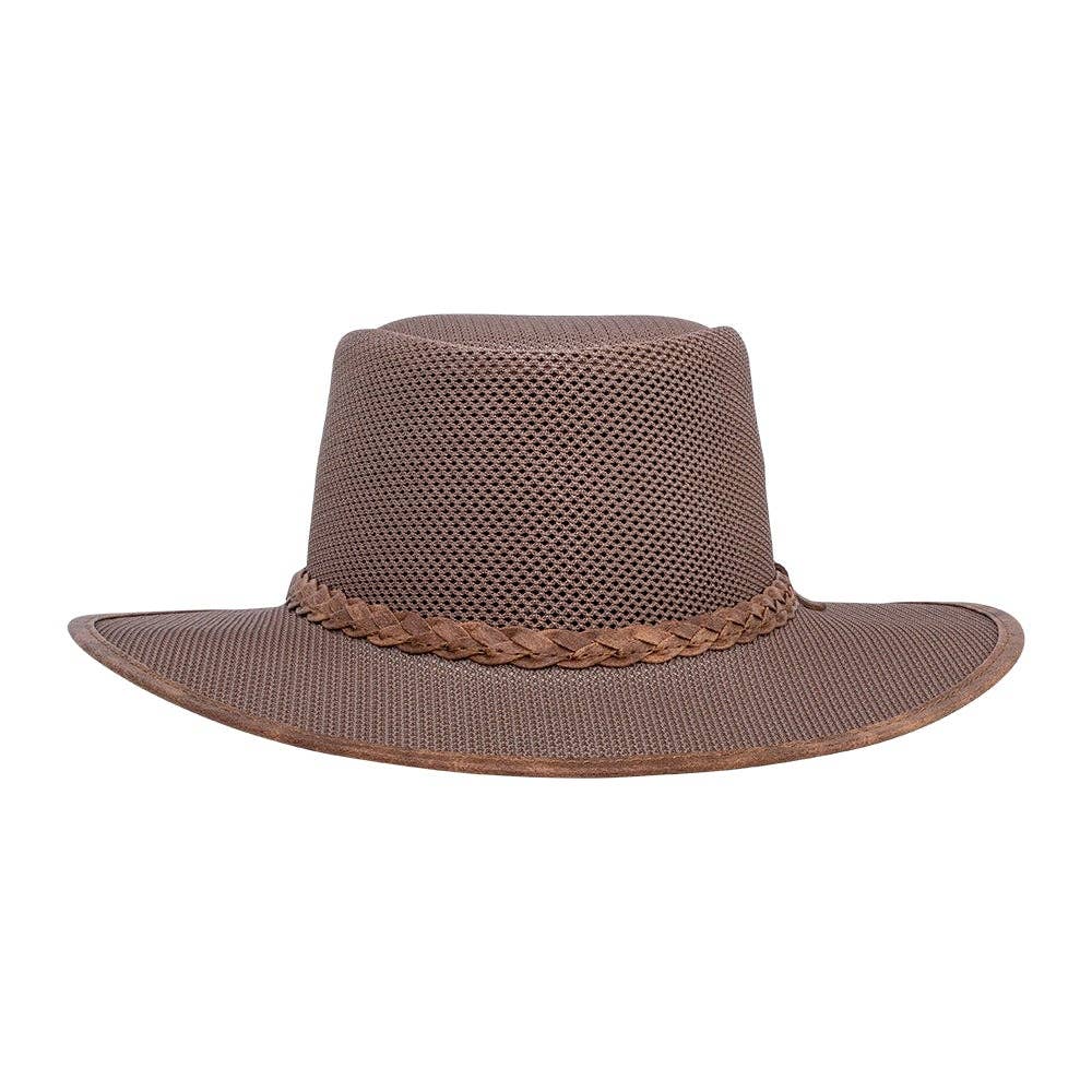 American Hat Makers – Engroshandel Vandrehue – unisex – Outback Åndbar Bredskygget Solhat - Stil Soaker8