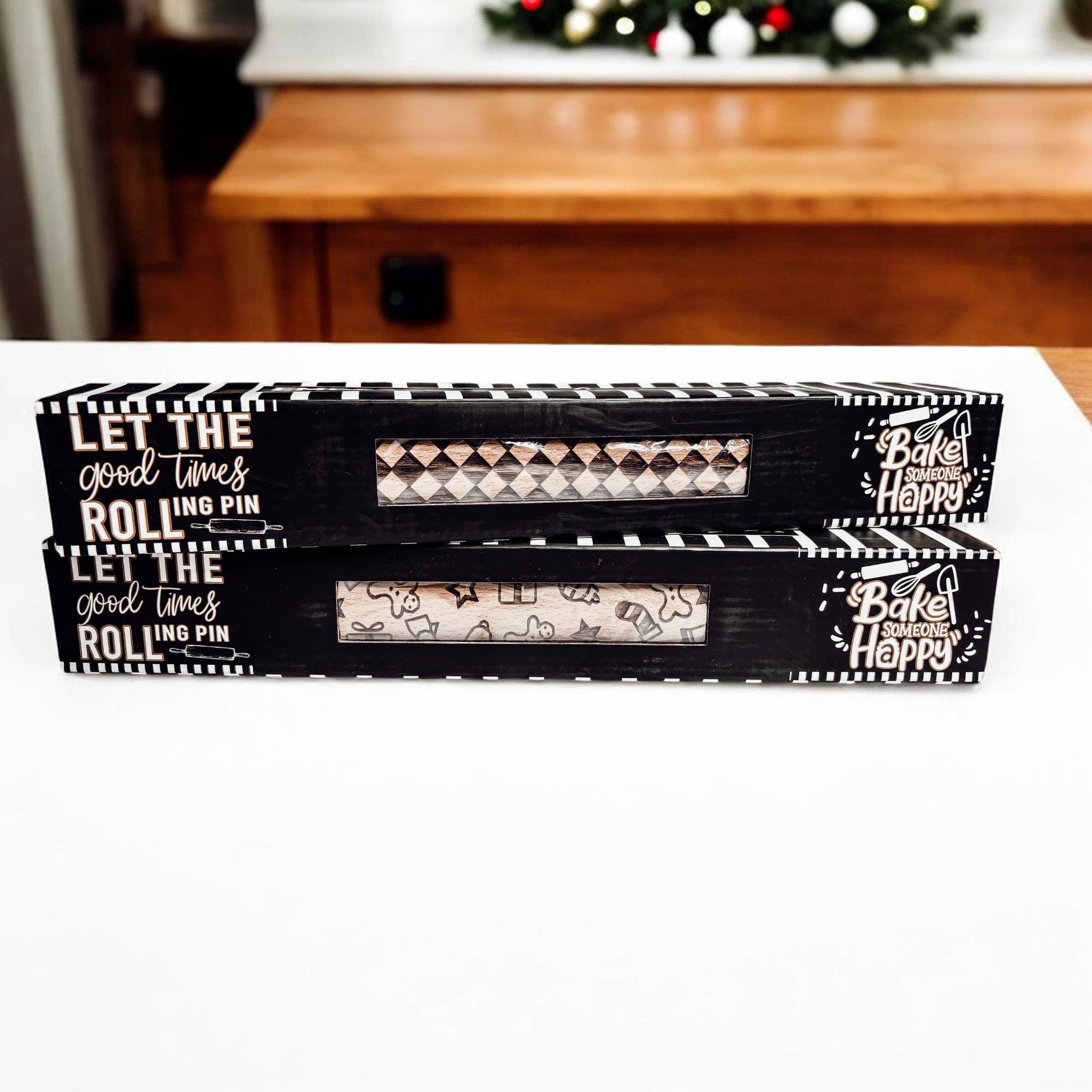 Gia Roma - Wholesale Rolling Pin - Christmas Baking Gift Set, Wooden Rolling Pins for Cookies19