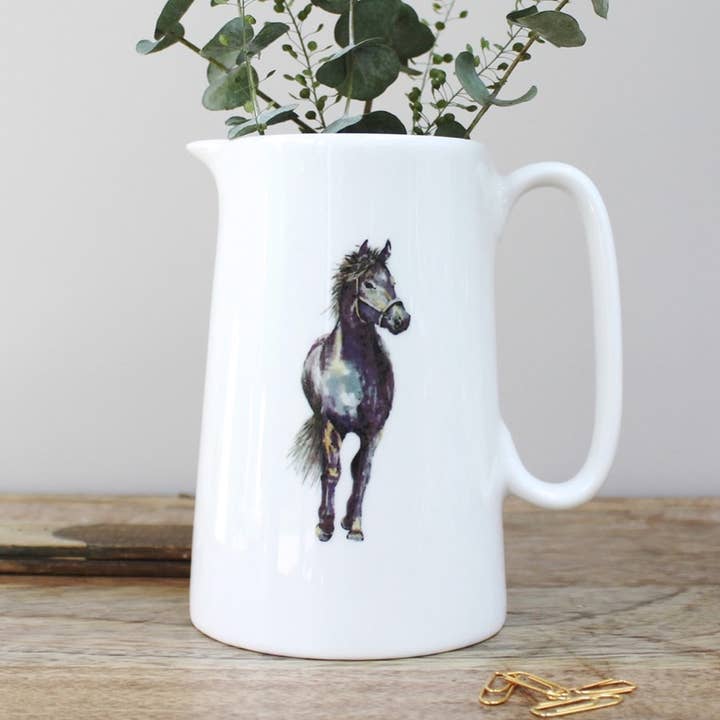 Horse Pint Jug in a Gift Box for wholesale by Toasted Crumpet