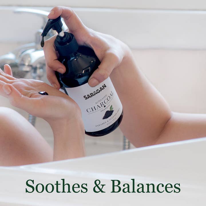 Saragan - Wholesale Hair Shampoo - Saragan Activated Charcoal Detox Shampoo Hair Care (16 oz)