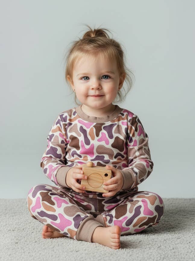 Flicka Camo Set för wholesale av Mommy & Wren
