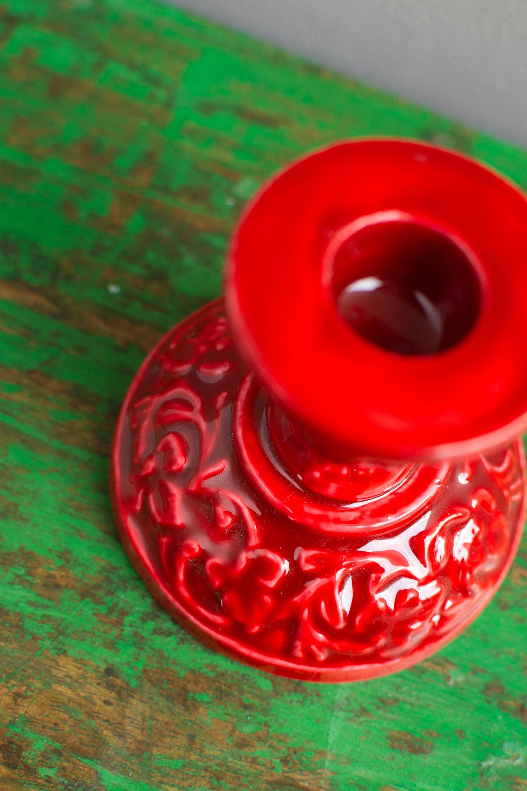 Ian Snow Ltd – wholesale Ljushållare – Formade metallljusstakar med keramisk yta13