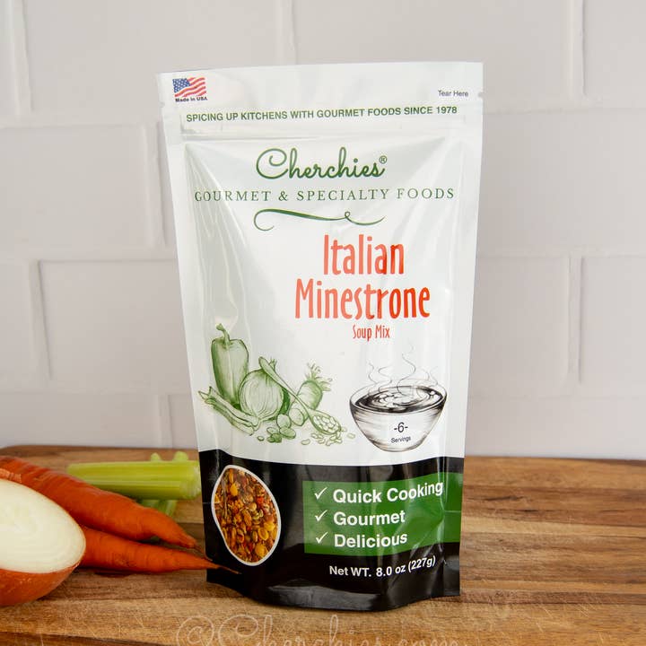 Cherchies Specialty Foods - Wholesale Soup - NEW! Italian Minestrone Soup Mix 3