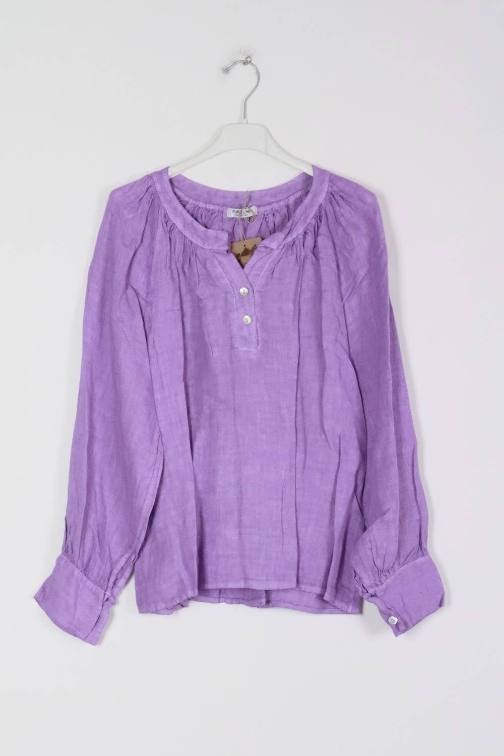 LÉA & LUC – wholesale Blus - Dam – Blus i 100 % linne REF.792322