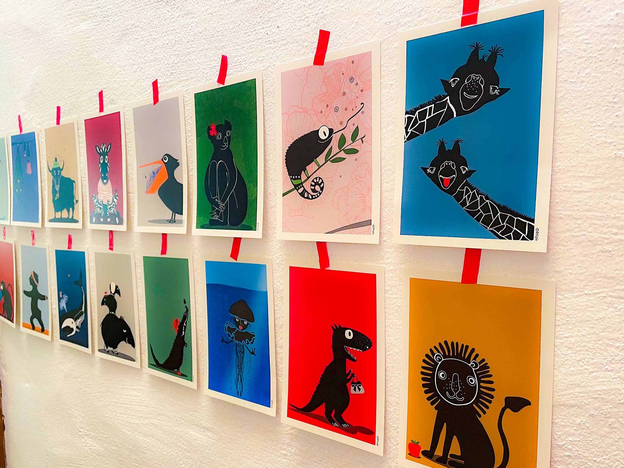 littl'pix - Wholesale Poster - Chameleon - small poster, DIN A52