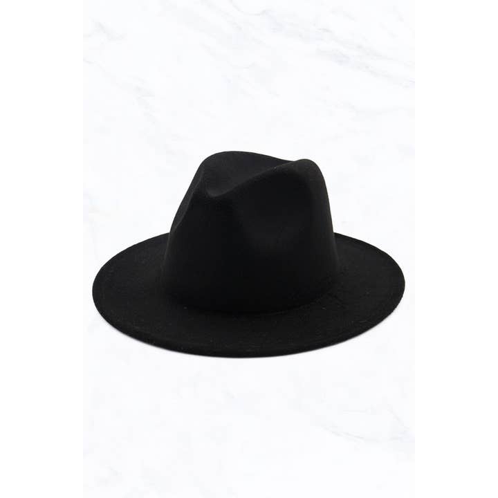 Suzie Q USA - Wholesale Fedora - Women's - Retro Flat Fedora Hat