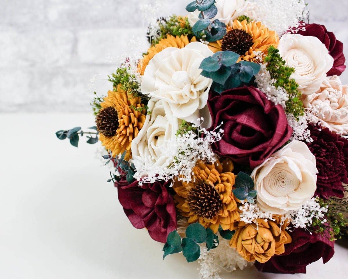 Sola Wood Flowers - Wholesale Dried/Pressed Flowers - Baby's Breath (White)7