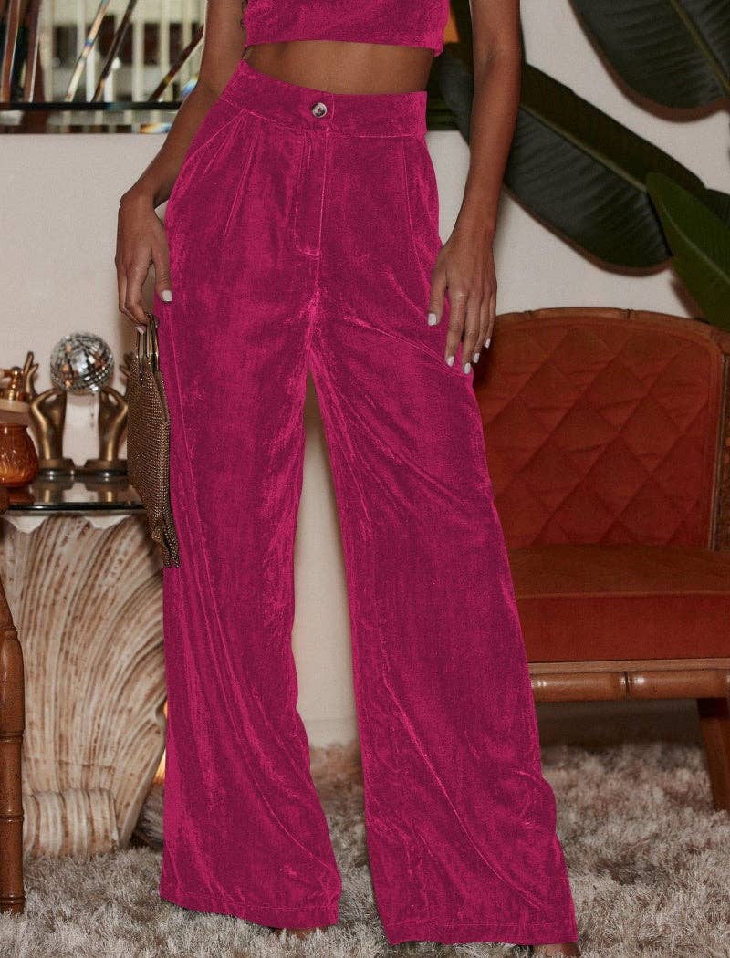 safistyle – Großhandel Hose – Damen – Weite Hose aus Samt3