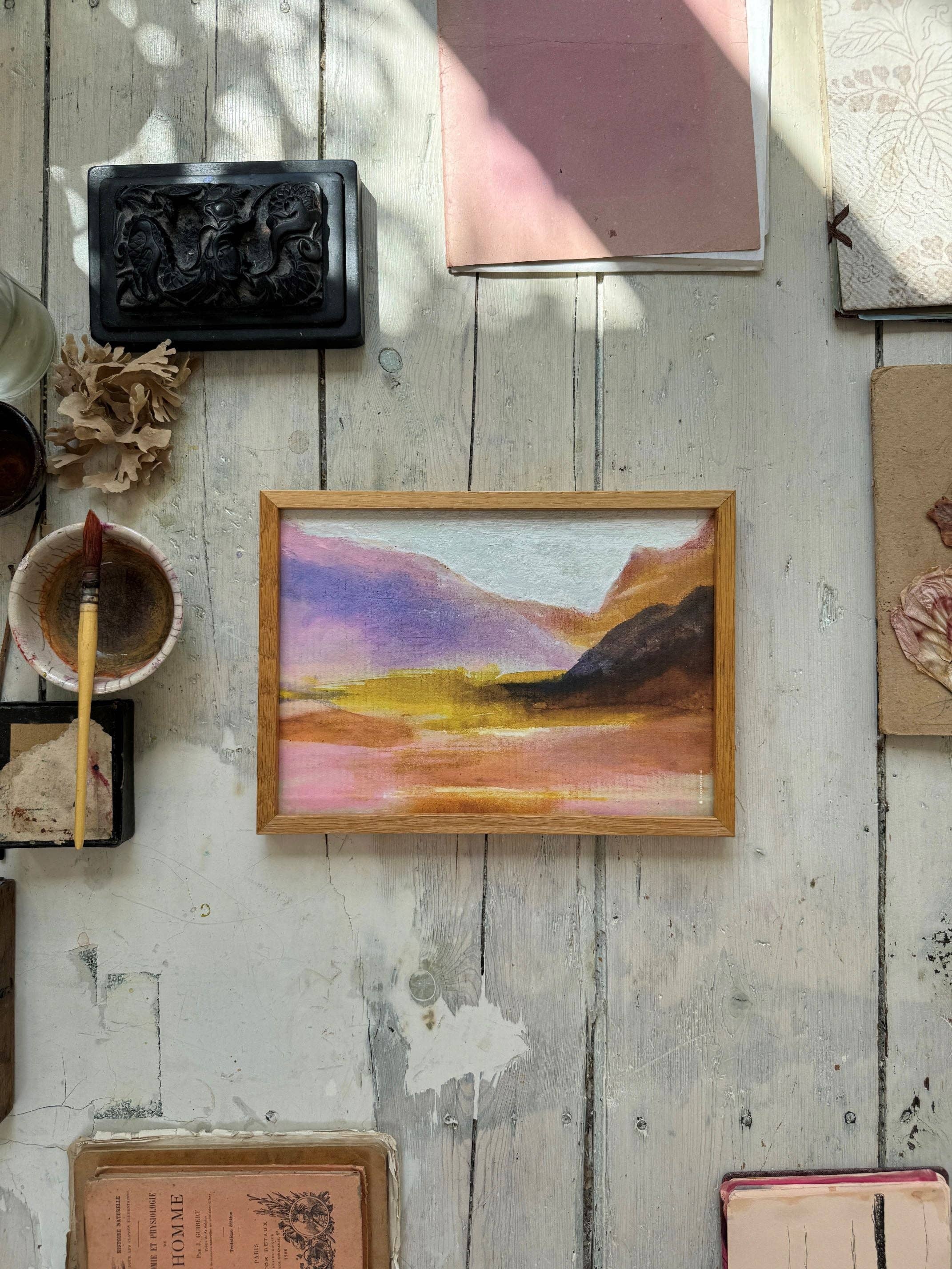 tinystories - Vente Affiche d'art - Art Print "De Paysage"1