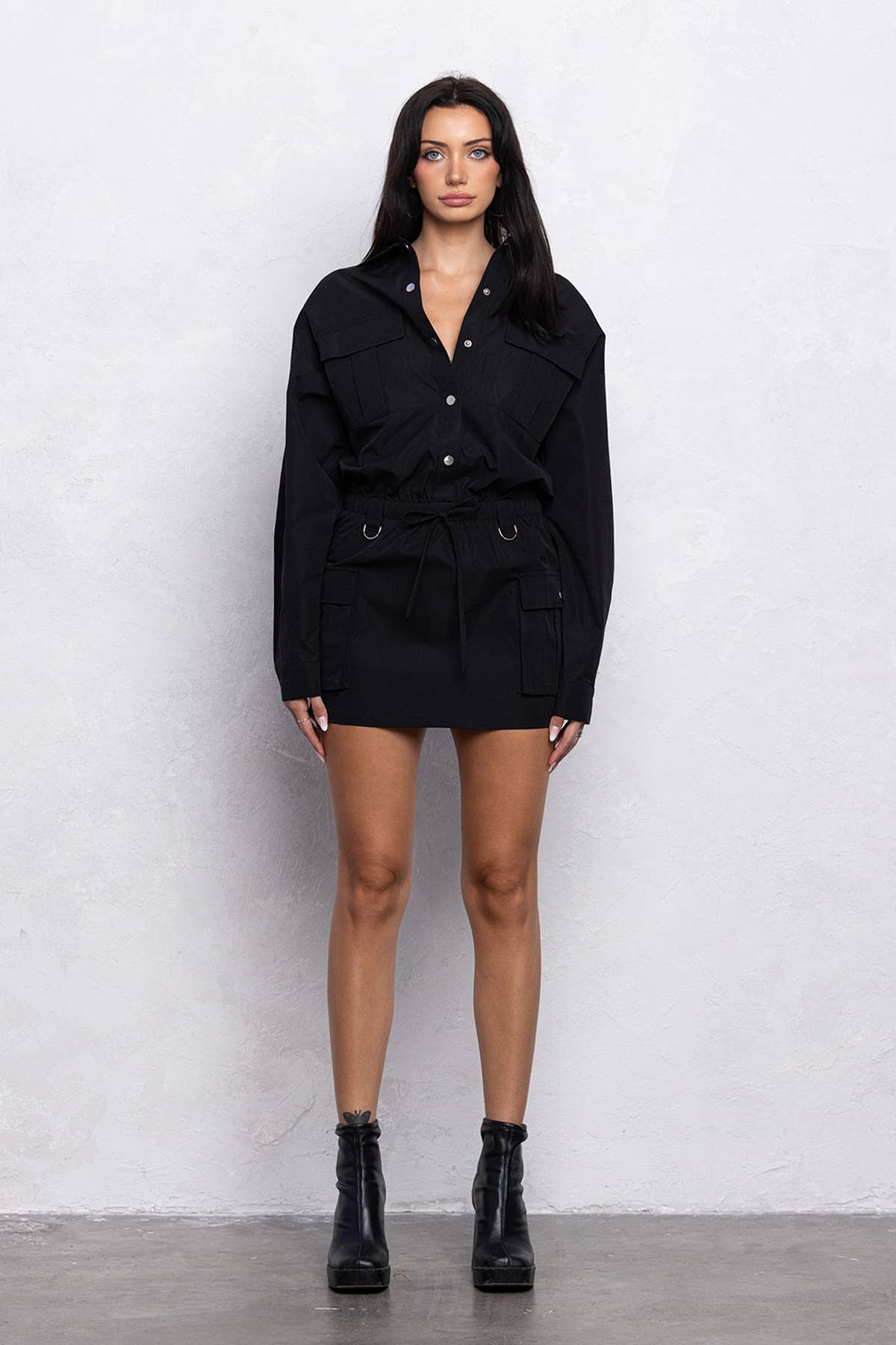 No Vacancy - Vente Robe – femme - Robe mini cargo ample7