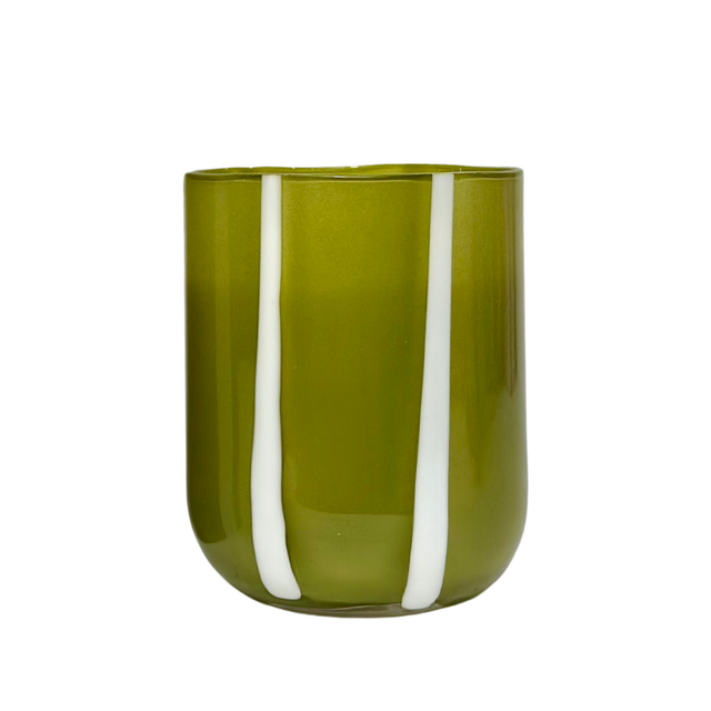 MÆGEN – wholesale Drinking glass/cup – Atina Glassware - Olive & White1