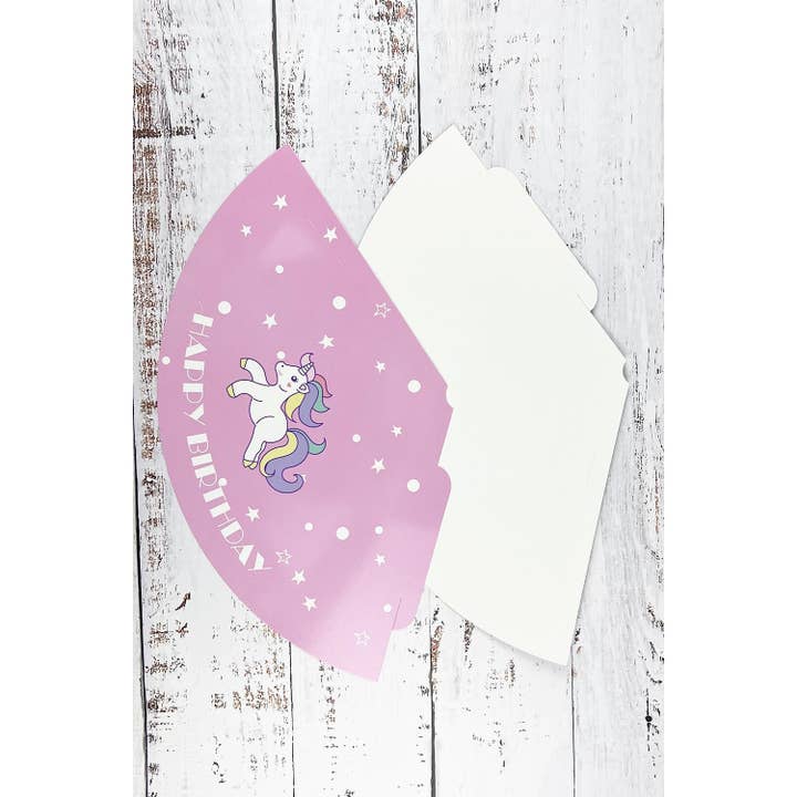 ASSORTED UNICORN PARTY SUPPLIES HAT for wholesale on Faire2