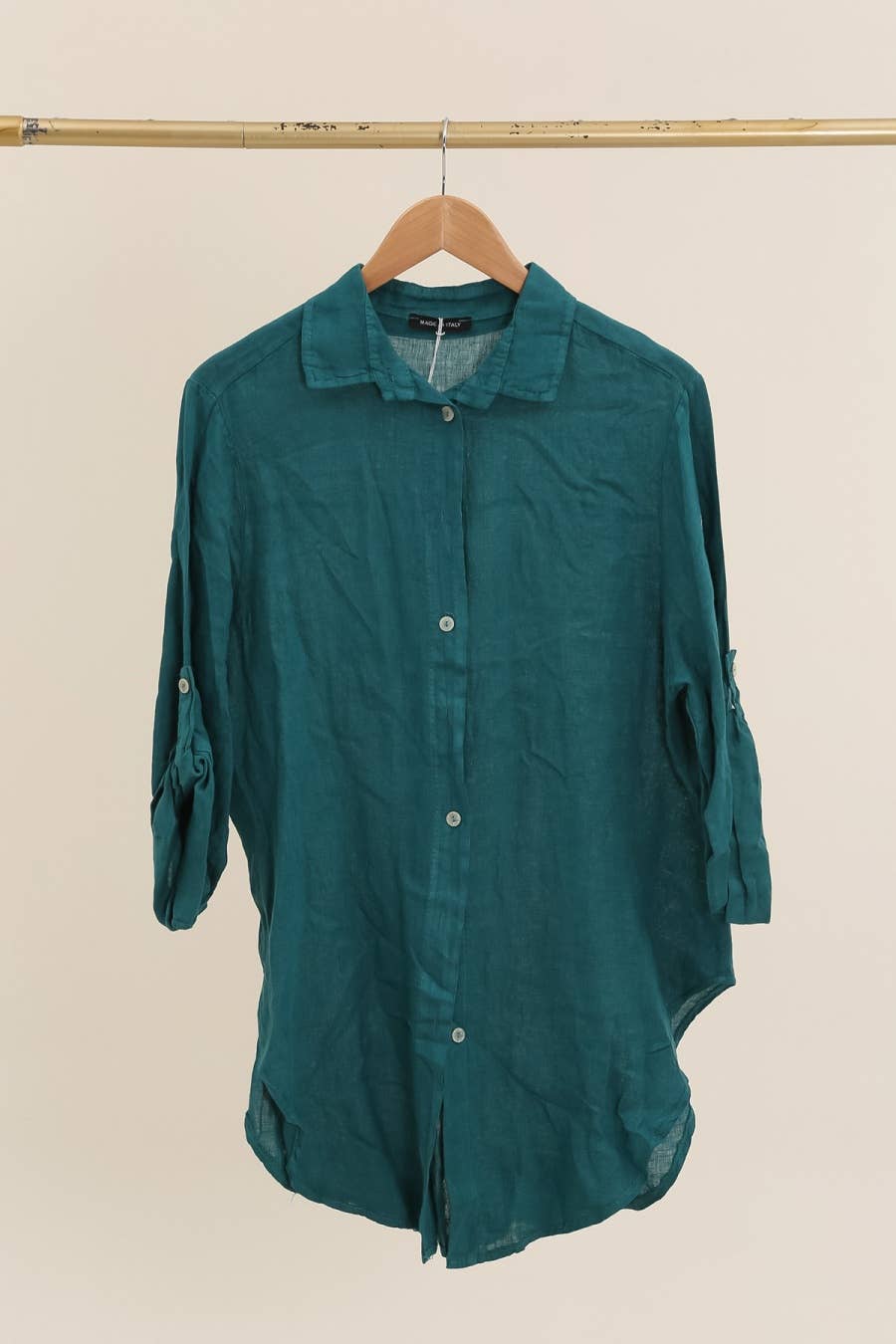 la maison des fibres naturelles - Wholesale Button Down Shirt - Women's - 100% linen shirt 62015930