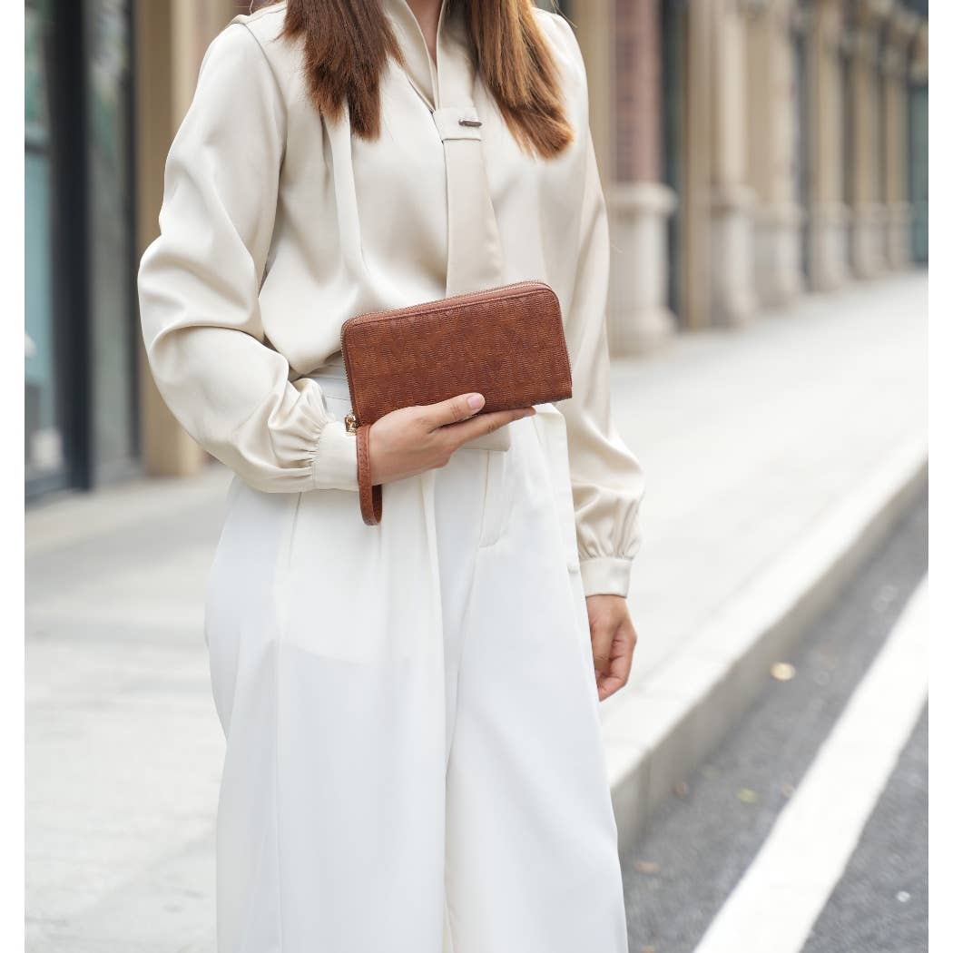 MKF Collection – Engroshandel Tegnebog - Dame – MKF Lisbette Præget M Signature Pung Håndtaske Kvinder14