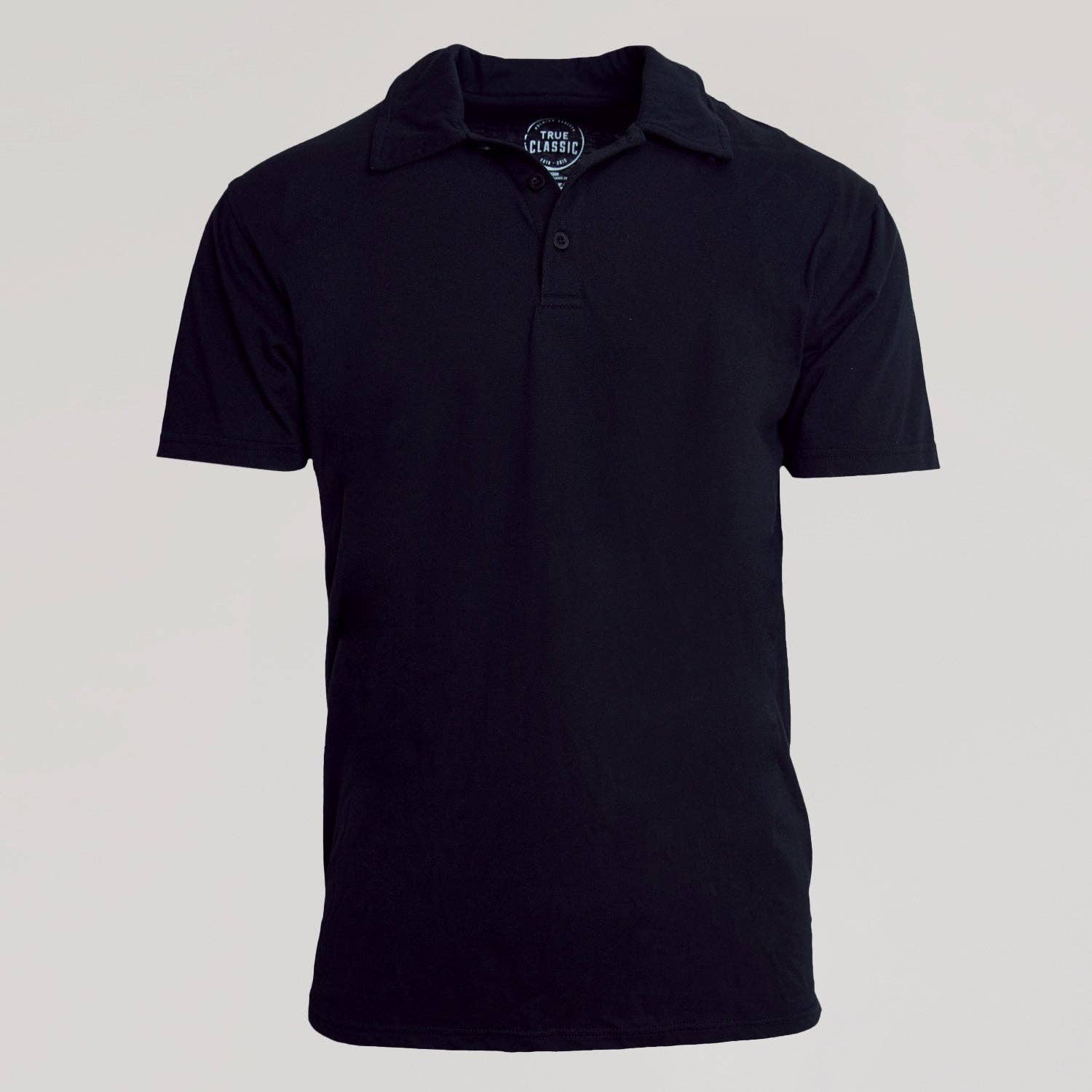 True Classic - Wholesale Polo - Men's - Black Classic Polo1