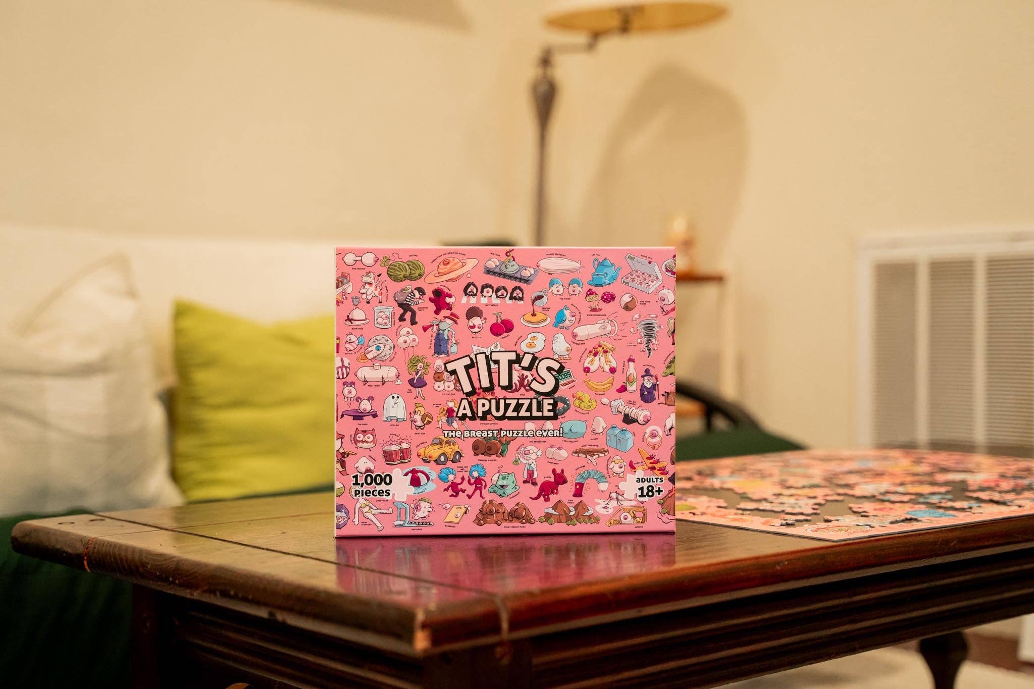 Sleazy Greetings - Wholesale Puzzle - Adult - Tit's A Puzzle1