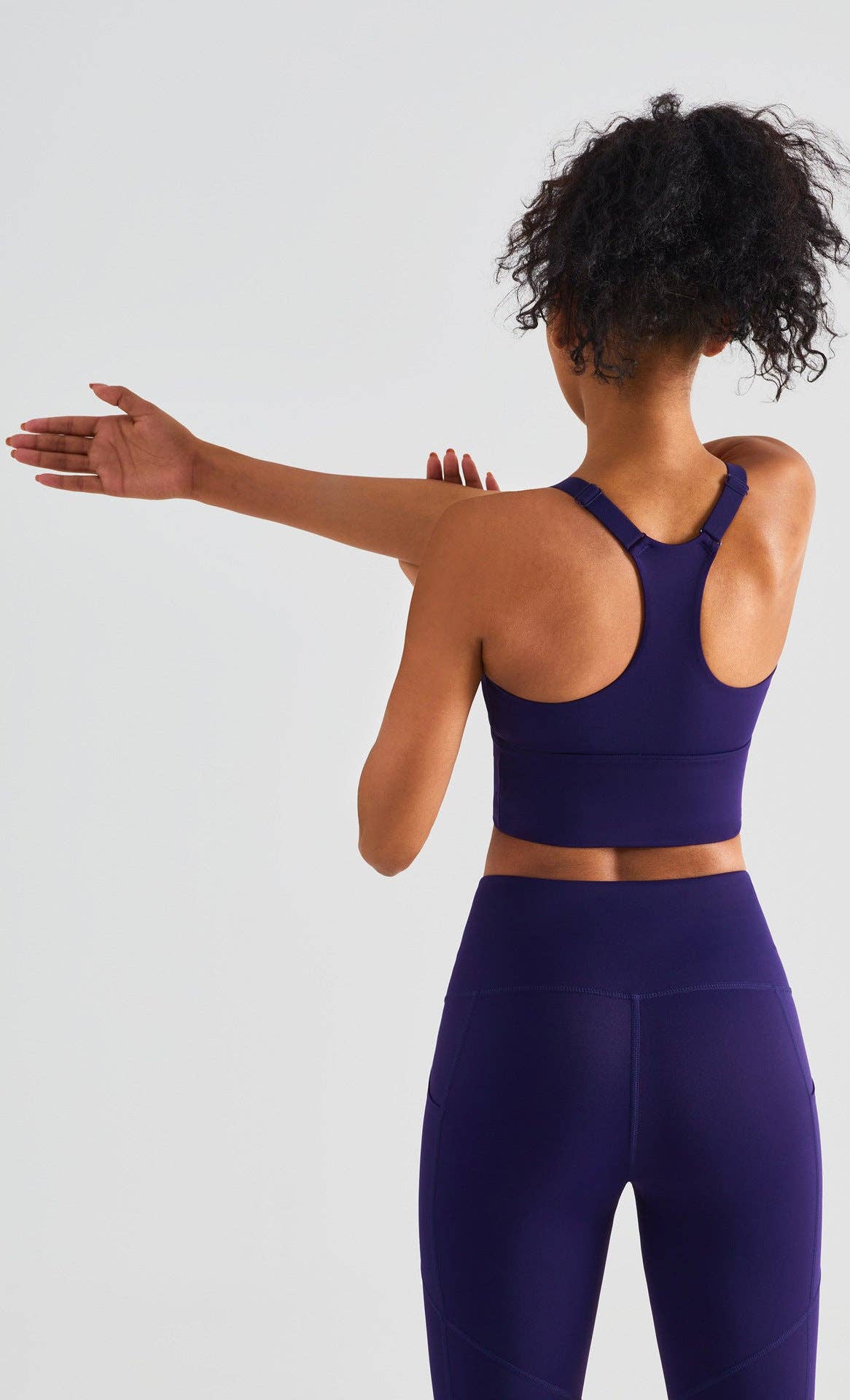 Active by Anna-Kaci - Wholesale Sports Bra - Women's - Soft Buttery Racer Back Fitness Sports Bra5