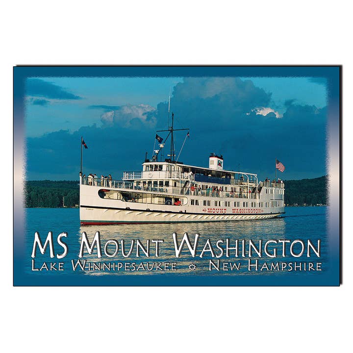 #9193 M.S. Mount Washington Postcard for wholesale by White Mountain Images