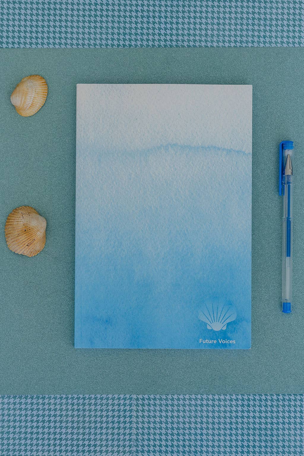 Sunshine & Agape - Vendita all'ingrosso Diari/agende - Diario della Gratitudine Familiare per le Classi 7-12 - Copertina Oceano Linea