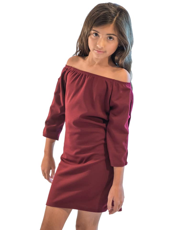 Cheryl Creations Kids – Engroshandel Kjole - Børn – Børn Fra Skulderstigen Kjole