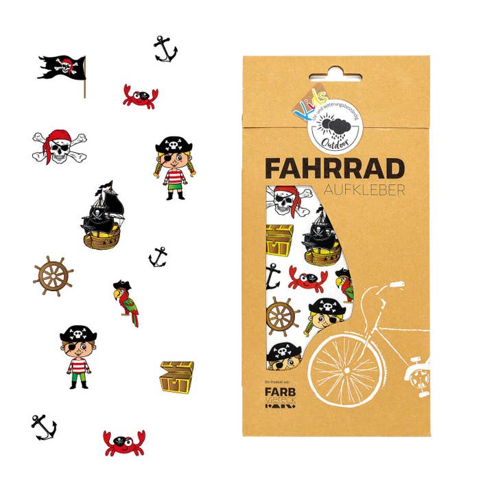 pirater barn klistermärken och klistermärken för wholesale av Farbviereck